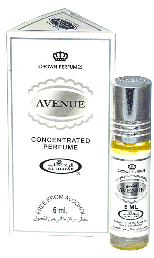Al-Rehab Avenue Attar (6 Ml), Citrus, Unisex, Oil