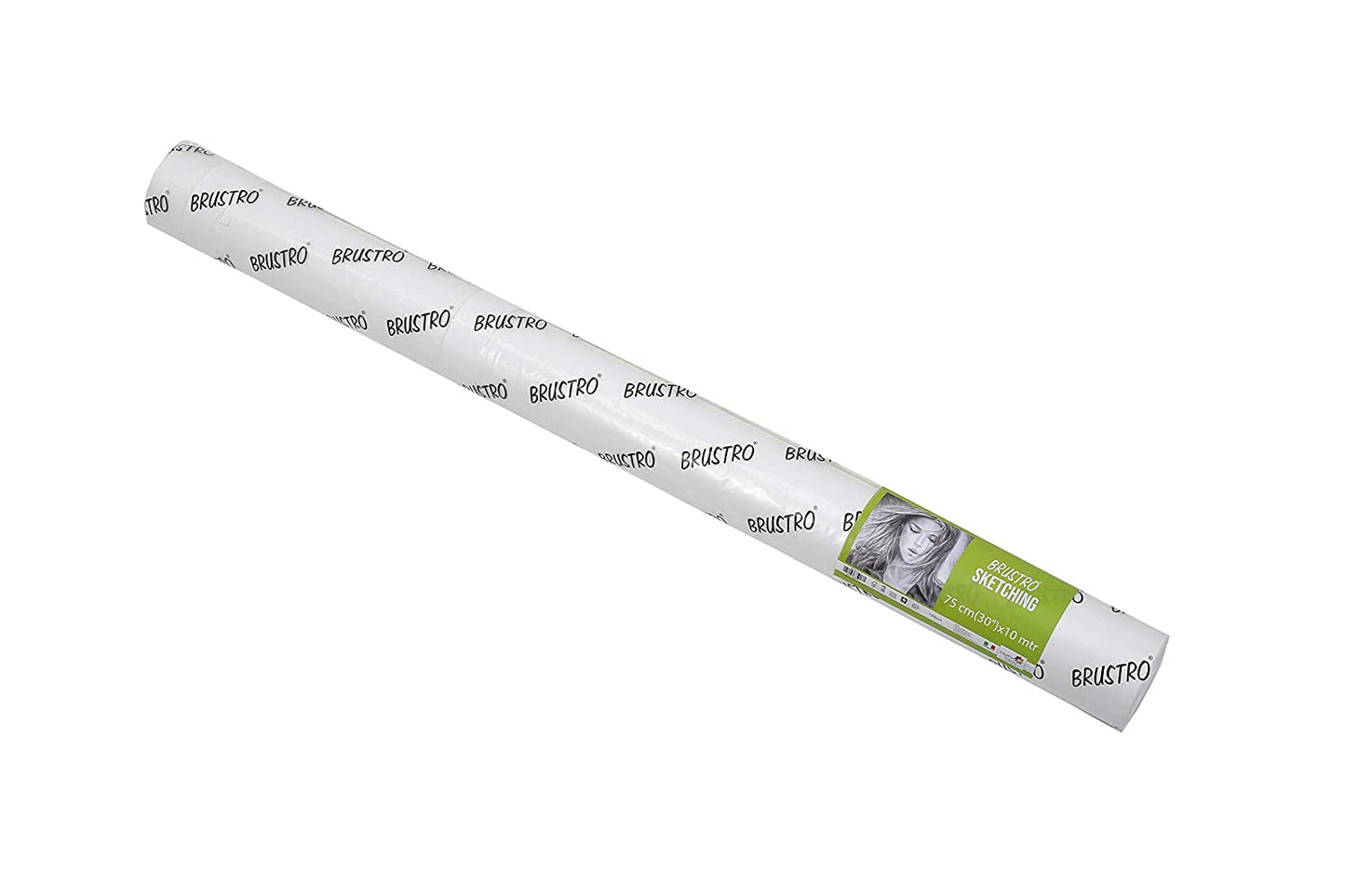 Brustro Artist Drawing Paper Roll 120 Gsm. Size 75 cm(30") x10 mtr