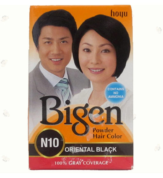 Bigen Powder Hair Color, 6g - Oriental Black N10
