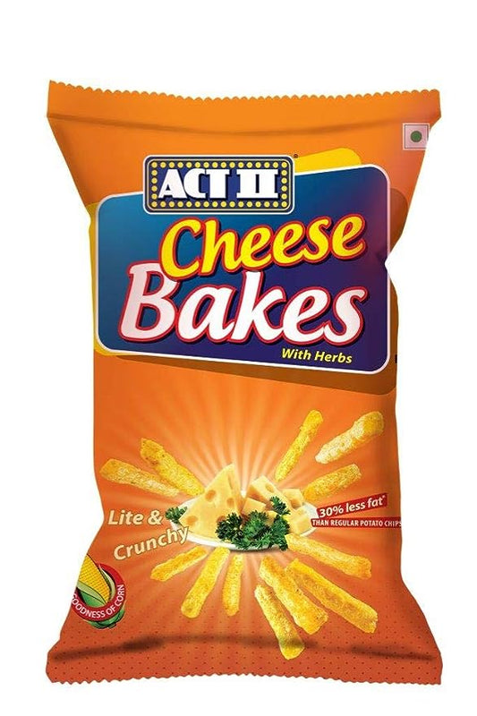 50x ACT II Cheese Bakes, Pack of 50 - 50g each
