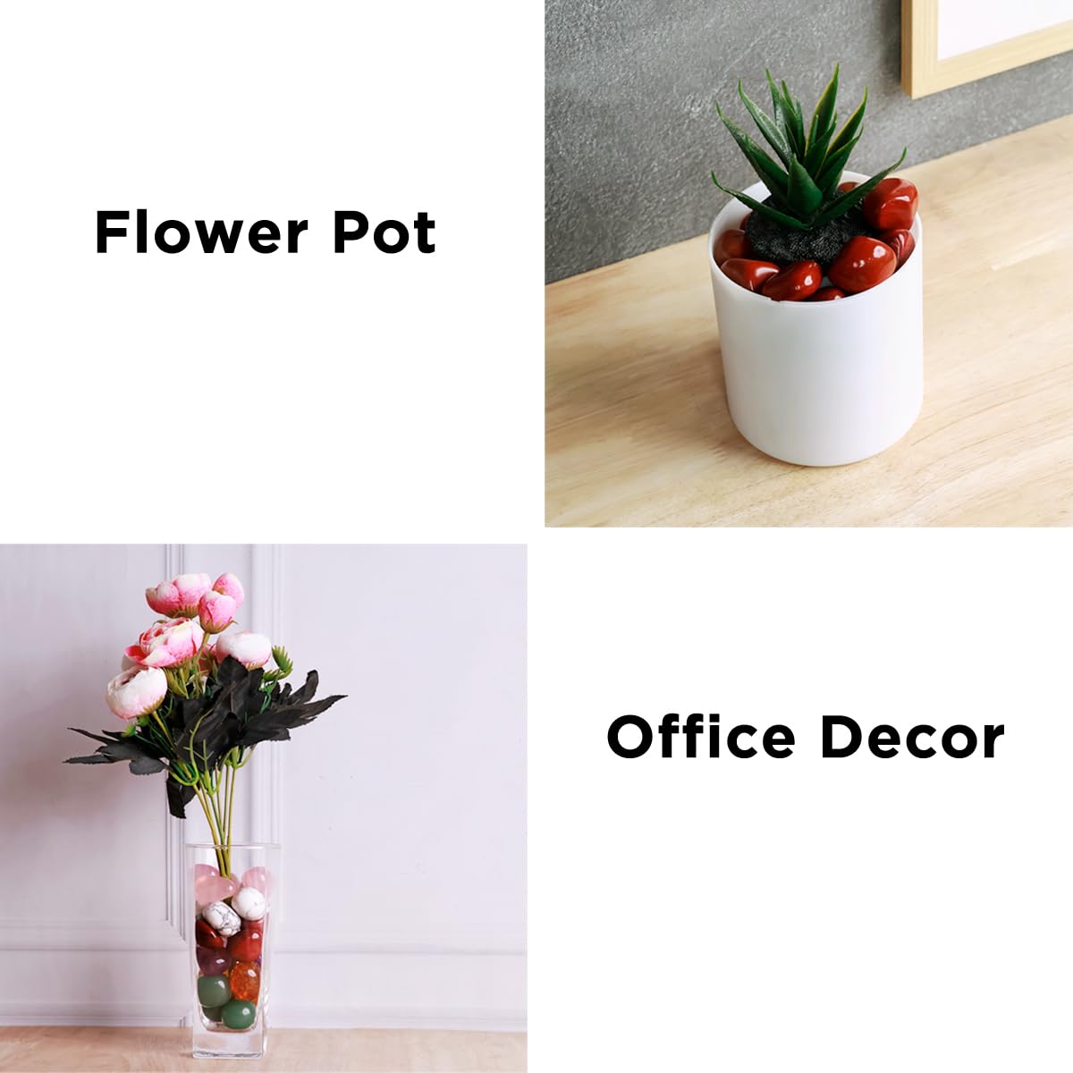 9Dzine Opalite Crystal Stone 100 Gm Natural Raw Tumble Stones Opalite Tumbled Gemstone Pebble for Reiki Healing Vastu Correction Aquarium Stones Crystal at Home Décor