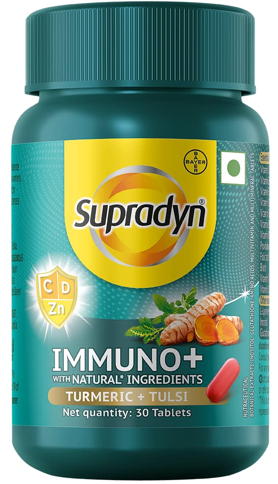 Supradyn Immuno +, Multivitamin - Pack of 30 tablets