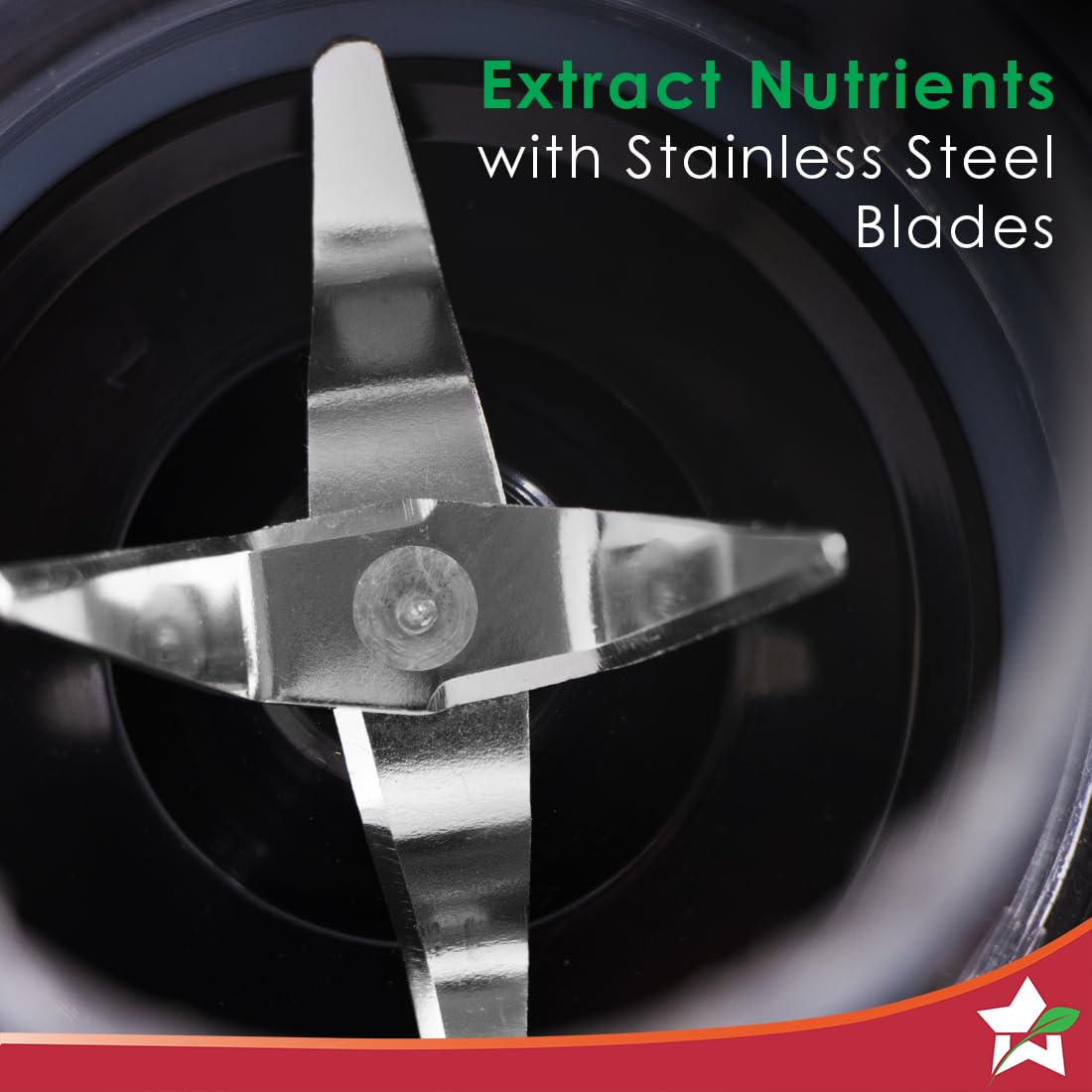 Wonderchef Nutri-blend Mixer Grinder Blender, Smoothie Maker, 3 Unbreakable Jars (Blending, Grinding, and Sipper Jar), 500W 22000 RPM 100% Full Copper Motor, SS Blades, 2 Year Warranty, Black