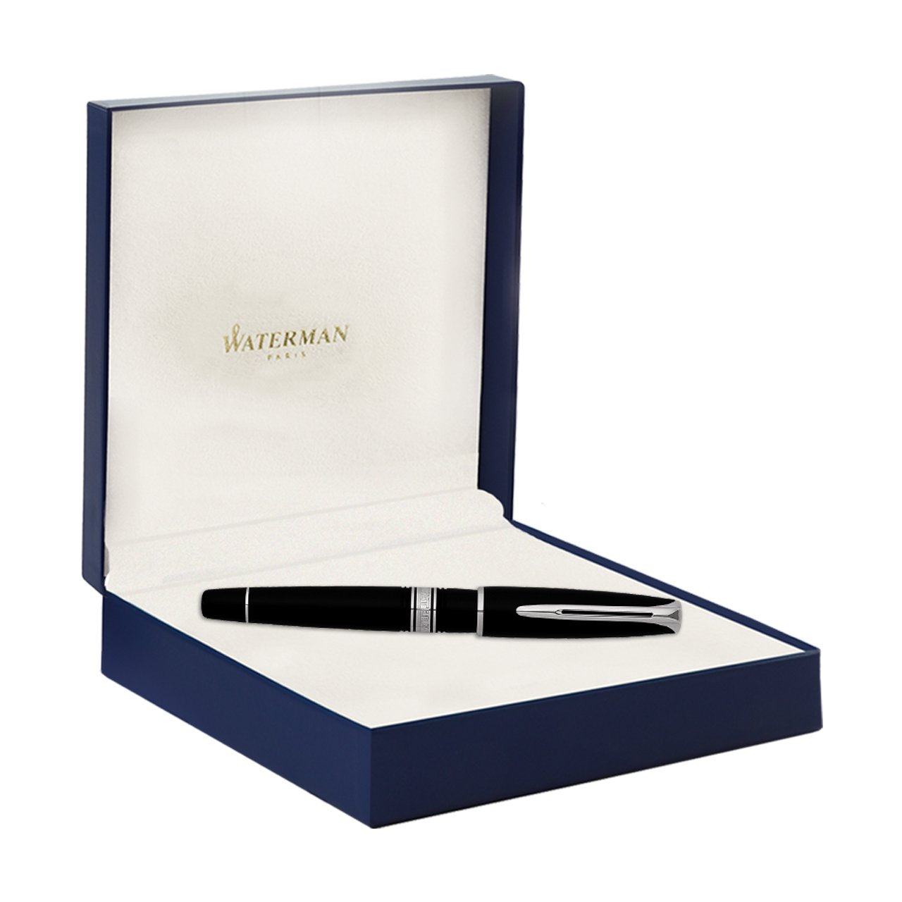 WATERMAN CHARLESTON Chrome Trim ROLLERBALL PEN