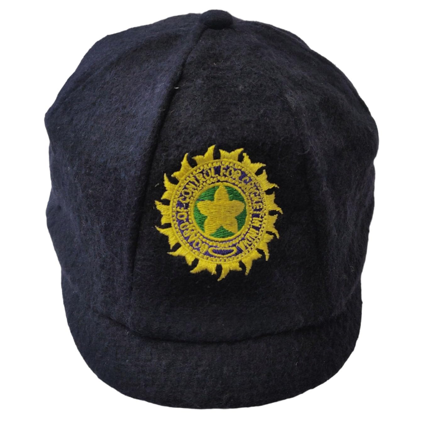 C CLASSIC Woollen Baggy India Test Cricket Cap Blue