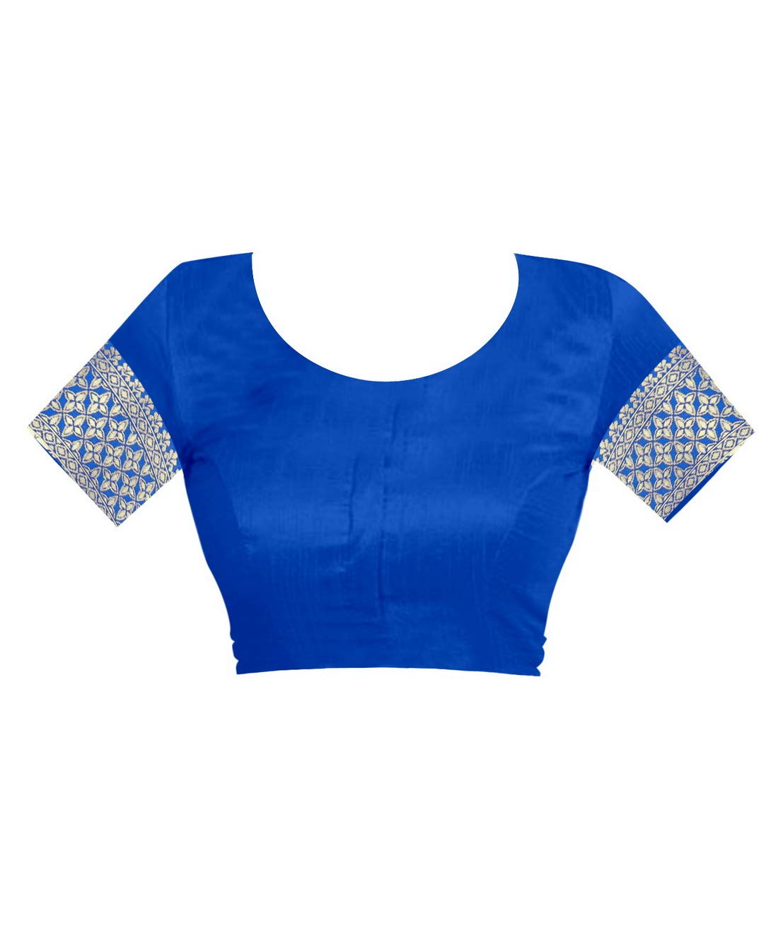 Sugathari Women's Banarasi Saree Pure Kanjivaram Silk Saree Soft new ladies 2023 Design Wear Pattu Sarees Latest Cotton Party Sari collections With Blouse Piece for Wedding sadi (PARI 73 R BLUE)