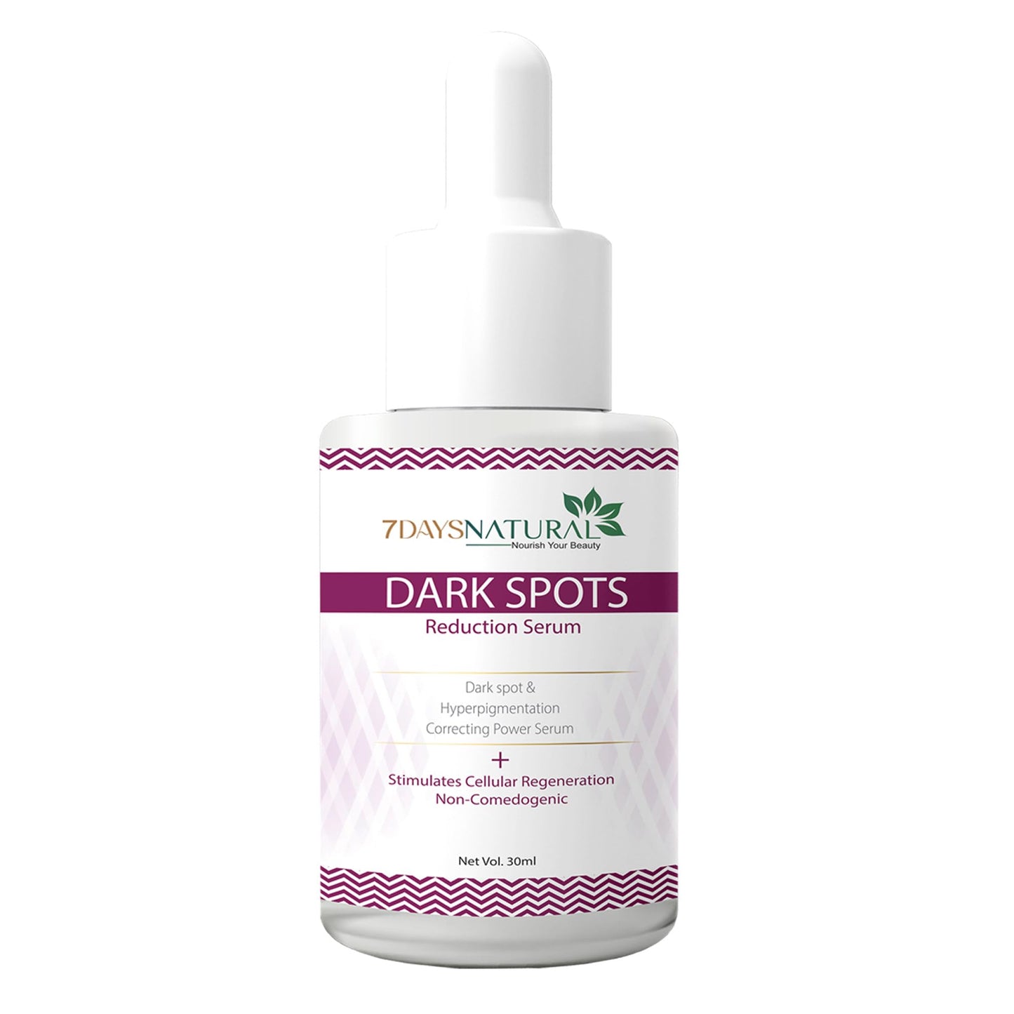 7 DAYS Dark Spots Serum for Men & Women | Daily Face Serum for Glowing Skin, Oily Skin & Dark Spots(30 Ml)