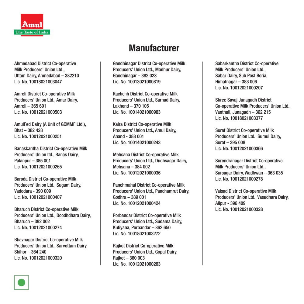 Amul Cow Ghee, 1 Liter Tetra Pk