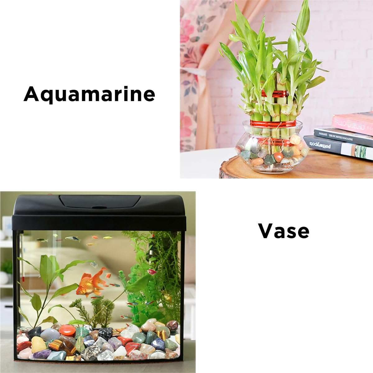 9Dzine Rose Quartz Crystal Tumble 50 Gm | Natural Raw Tumbled Gemstone Pebble for Reiki Healing Vastu Correction, Aquarium, Home Decor