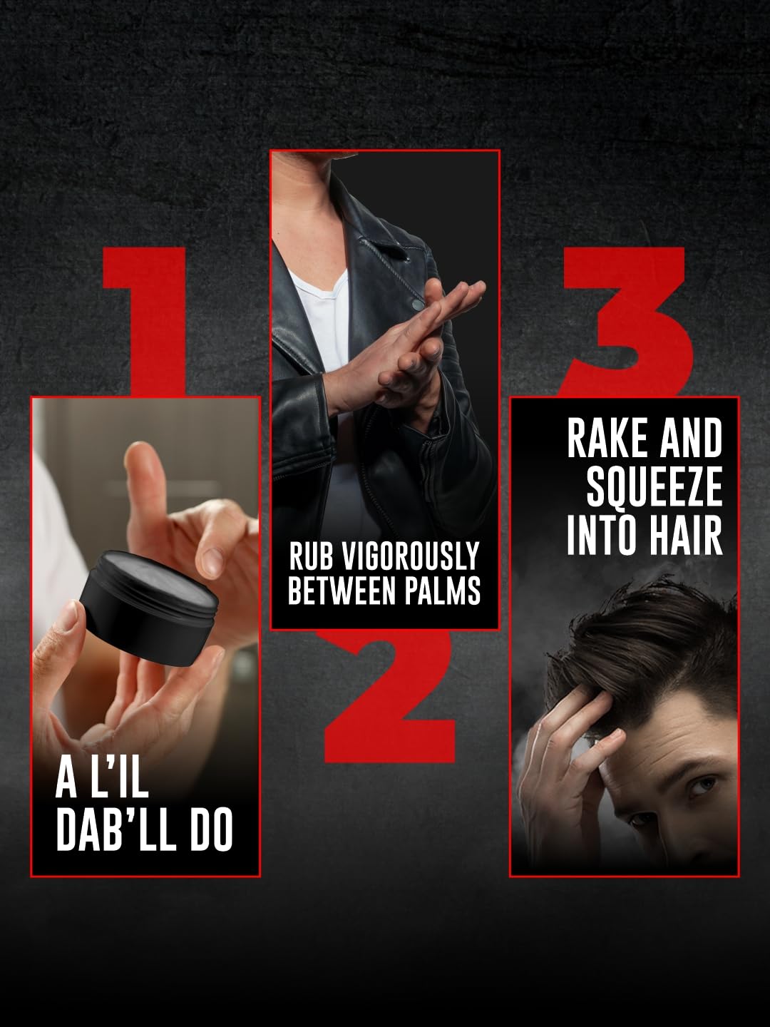 4x Beardo Stronghold Hair Wax For Men, 100 gm each - Pack of 4