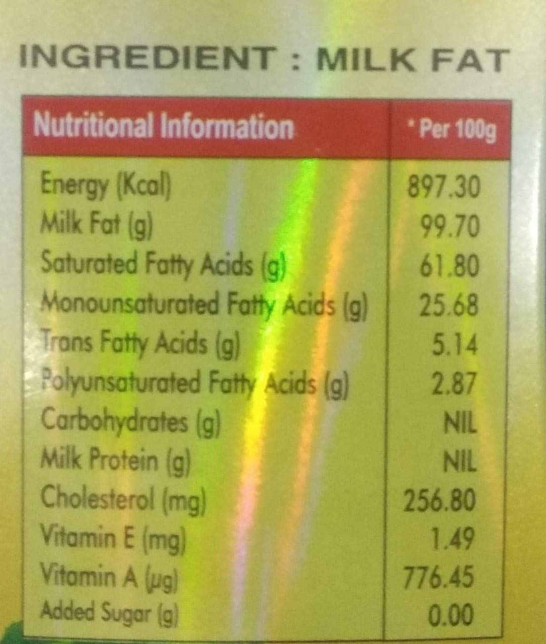 BRIJ GWALA Desi Cow Ghee |Made Traditionally From Curd |Pure Cow Ghee for Better Digestion and Immunity |-1 ltr Jar