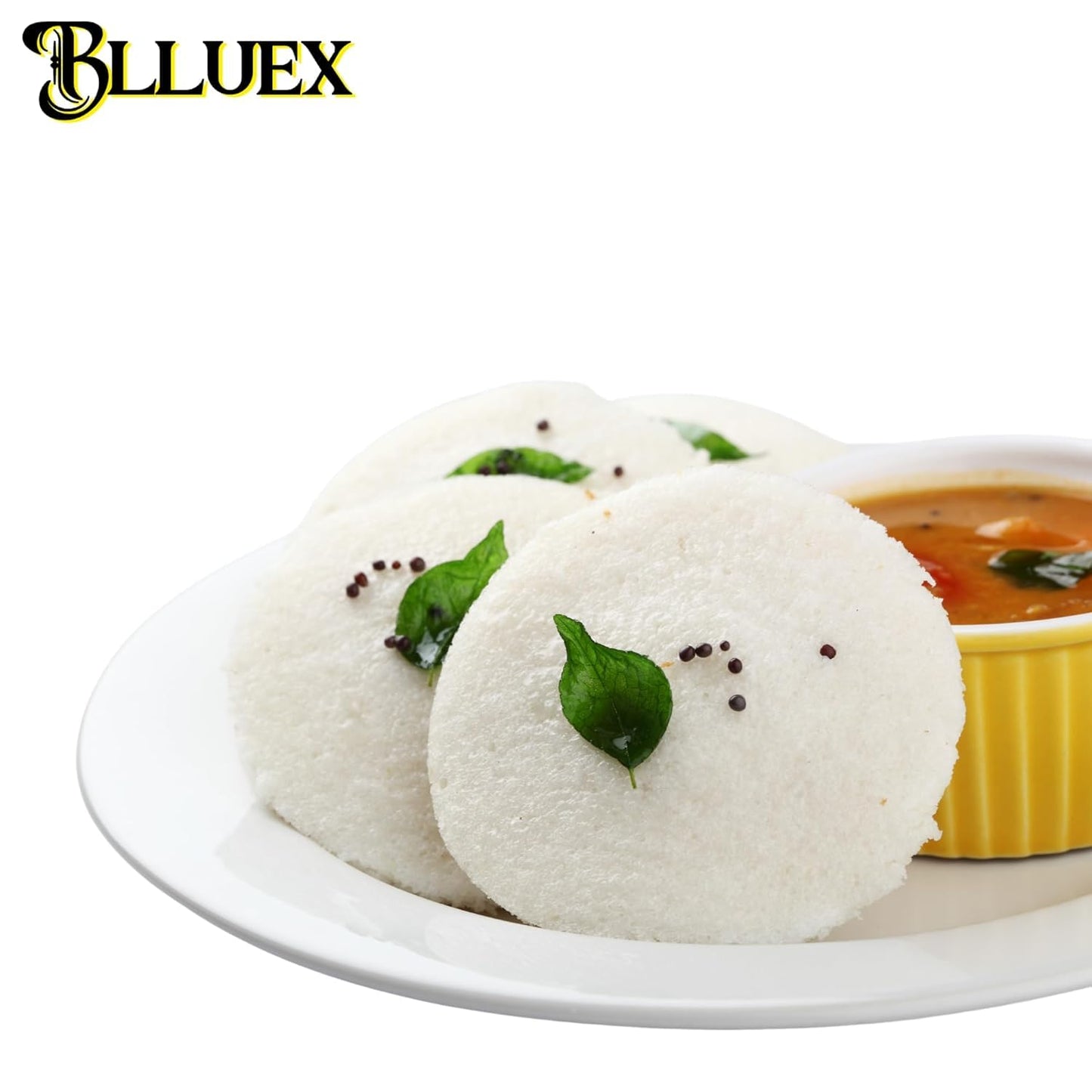 Blluex Stainless Steel Heavy Quality Idli Stand For 5 Liter above Cooker Idli Maker Makes 9 Medium Size Idlis At Once With Stand Kitchen Tool 3 Plates - Silver