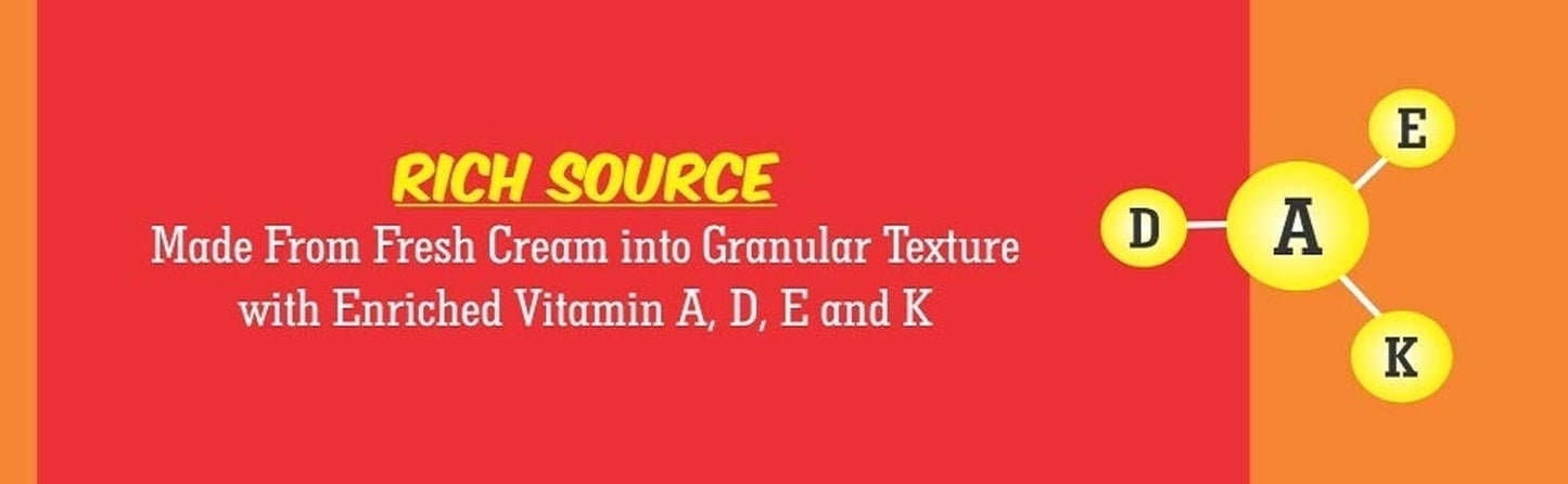 BRIJ GWALA Desi Cow Ghee |Made Traditionally From Curd |Pure Cow Ghee for Better Digestion and Immunity |-1 ltr Jar