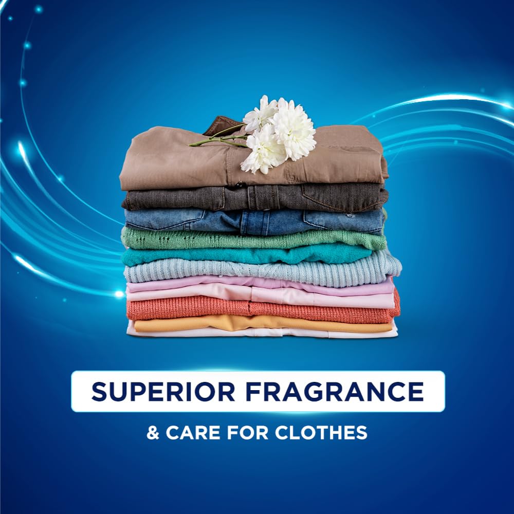 Surf Excel Matic Top Load Liquid Detergent 3.2 L Refill, Designed for Tough Stain Removal on Laundry in Washing Machines - Mega Pack (Package may differ)