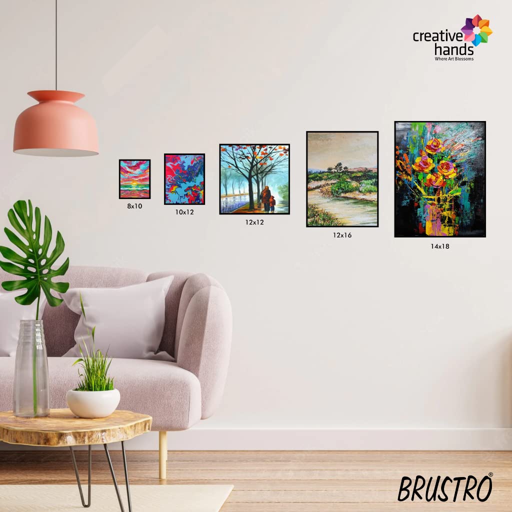 Brustro Canvas Board Medium Grain 16"x20"(Pack of 3)