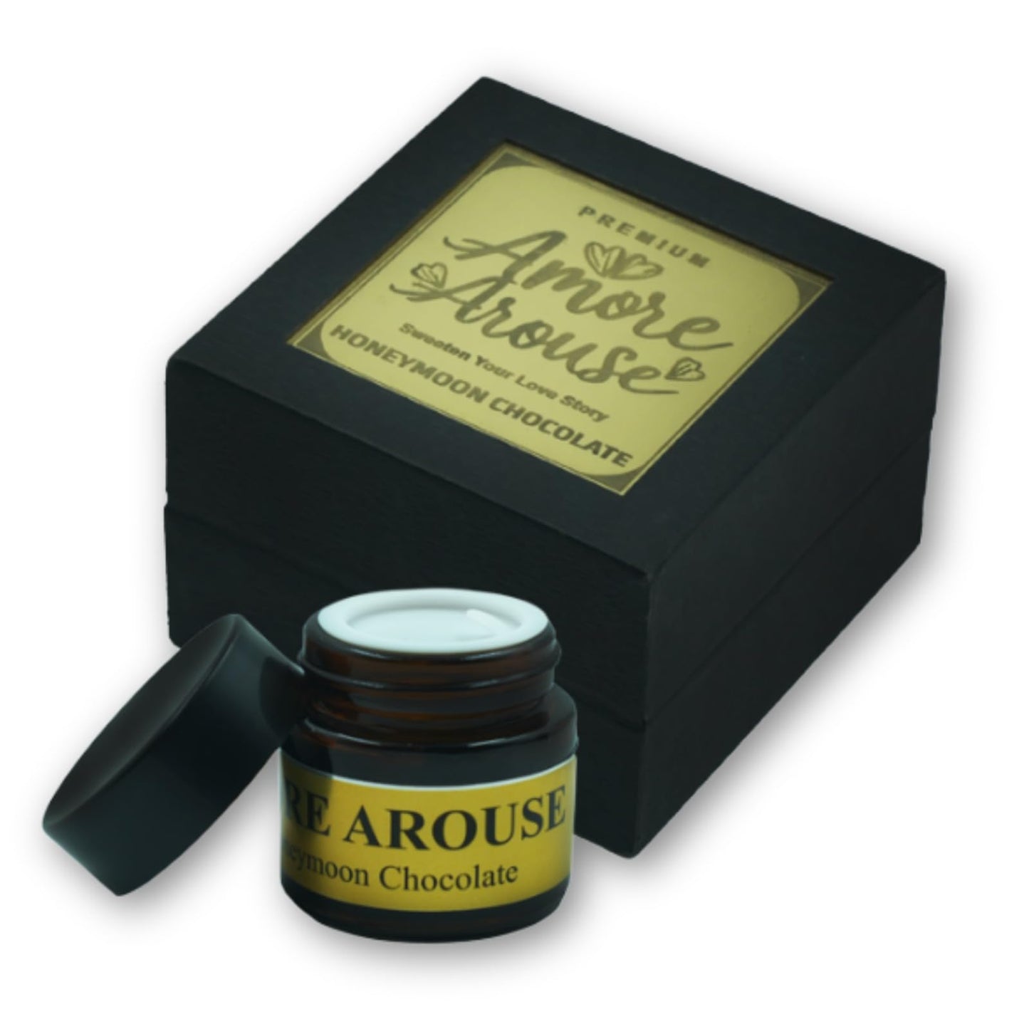 AMORE AROUSE Intimate Chocolate For Couples Uplifting Mood & Vitality Luxurious Dark Chocolate Ideal For Men & Women,Vegetarian