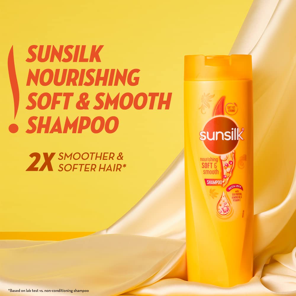 Sunsilk Nourishing Soft & Smooth Shampoo 180 Ml,Liquid