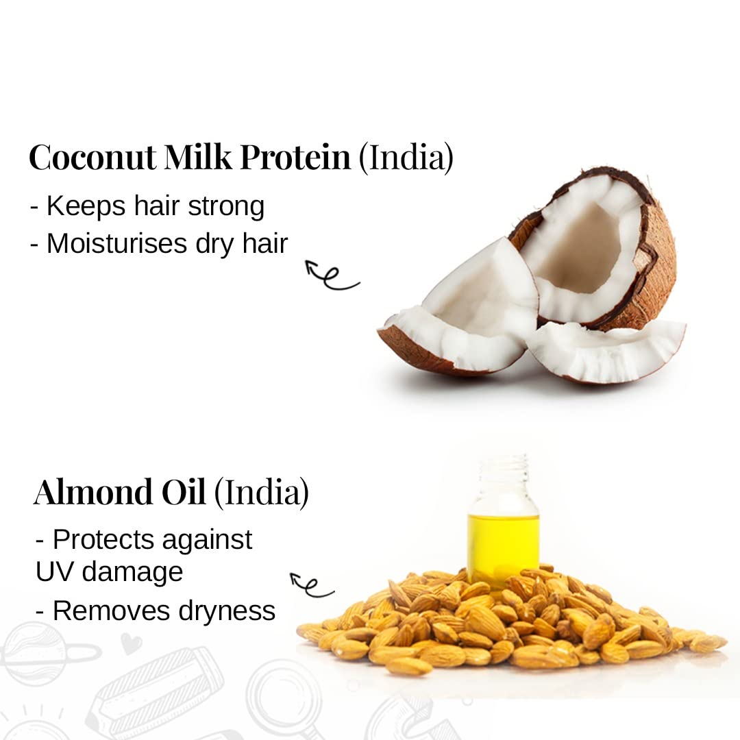 Bare Anatomy Junior Gentle Cleansing Shampoo For Kids from 5-12 Years | Tear-Free & Hypoallergenic pH 5.5 | Coconut Milk Protein, Almond Oil, Vitamin E & Strawberry | SLS & Paraben Free | Vegan -250ml