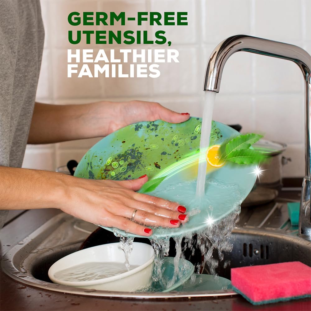 Vim ProClean Dishwash Liquid Gel with Neem, Removes 99%* Backeteria, Removes tough grease and odours, 750ml