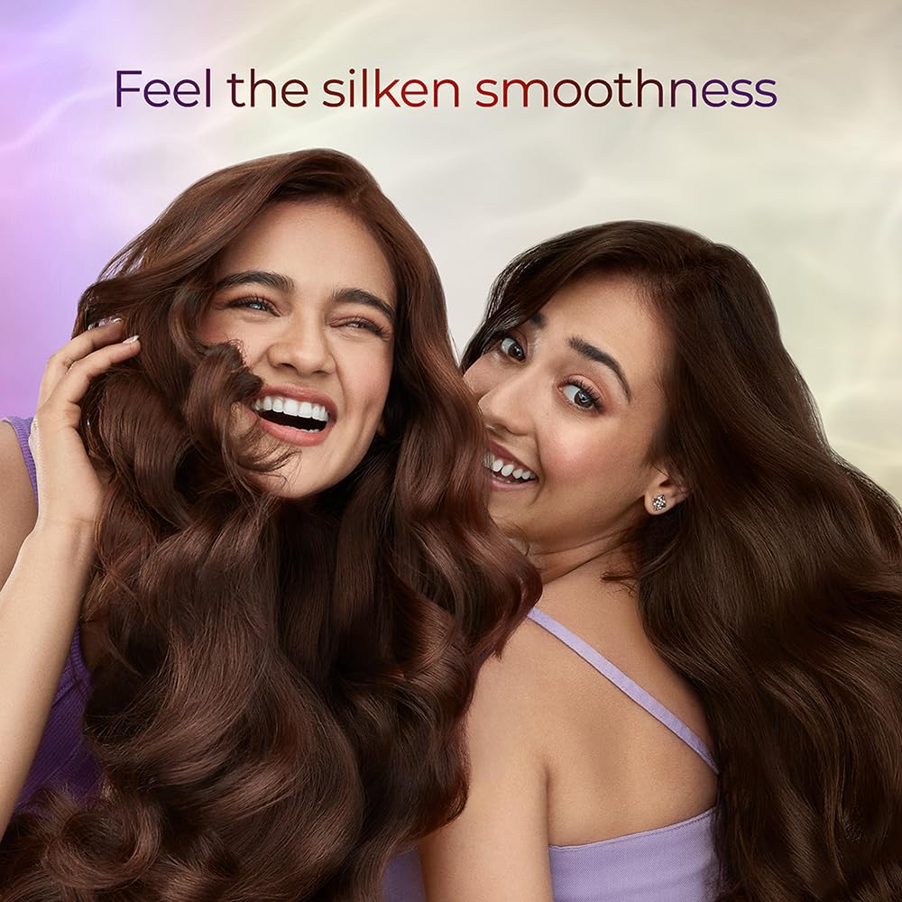 Sunsilk Argan Oil & Rosemary Frizz Smooth Oil Blends Shampoo | for Frizzy Hair | with No Added Parabens | 370 ML