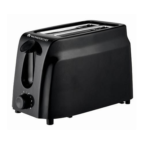 Acura Plus Pop Up Slice Toaster, 750W, 7 Browning Controls, Removable Crumb Tray, 2 Years Warranty, Black