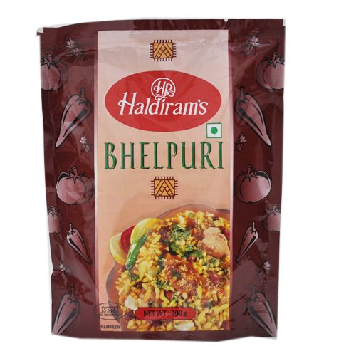 5x Haldirams Namkeen - Bhelpuri (Del), Pack of 5 (200 g each) Pouch