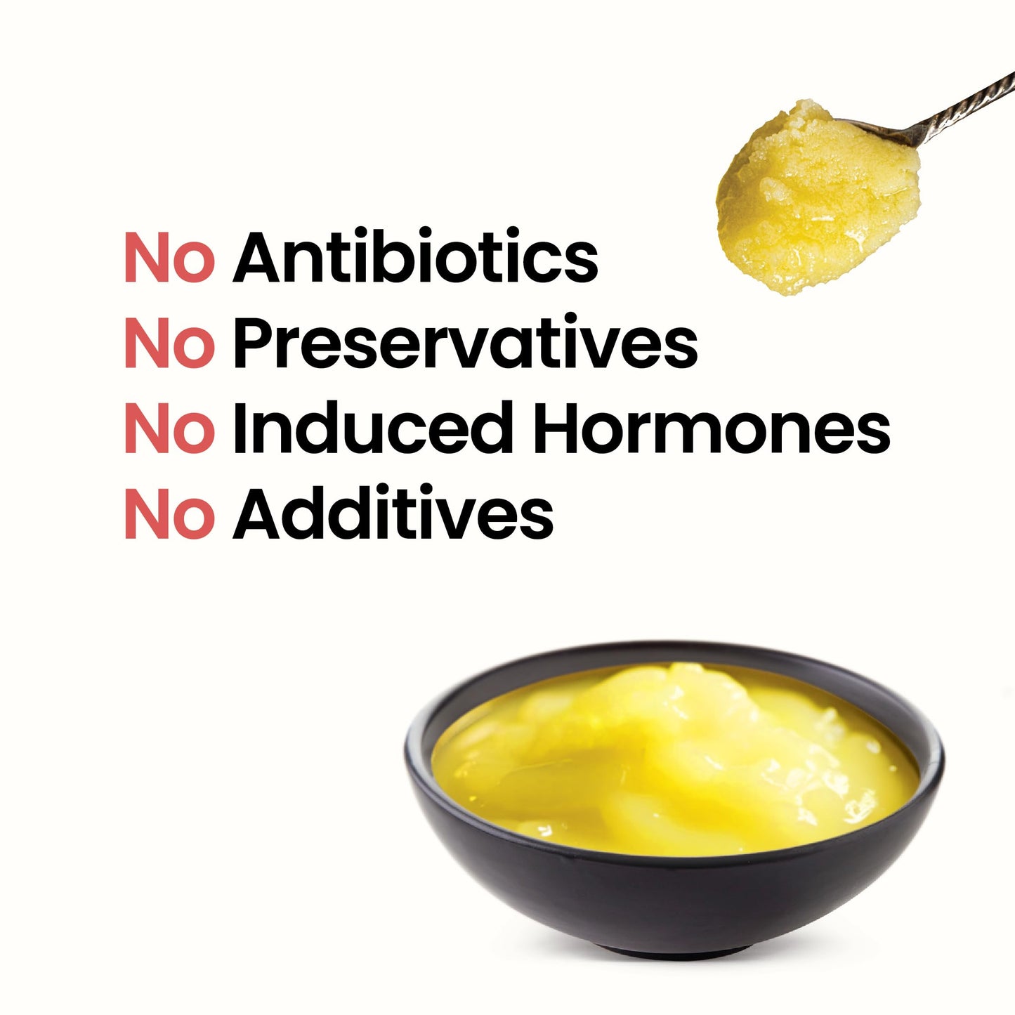 Sid’s Farm Cow Ghee - 350g | Aromatic and Granular | Made With Safe Tested Milk | Free From Antibiotics, Preservatives and Induced Hormones | Glass Jar