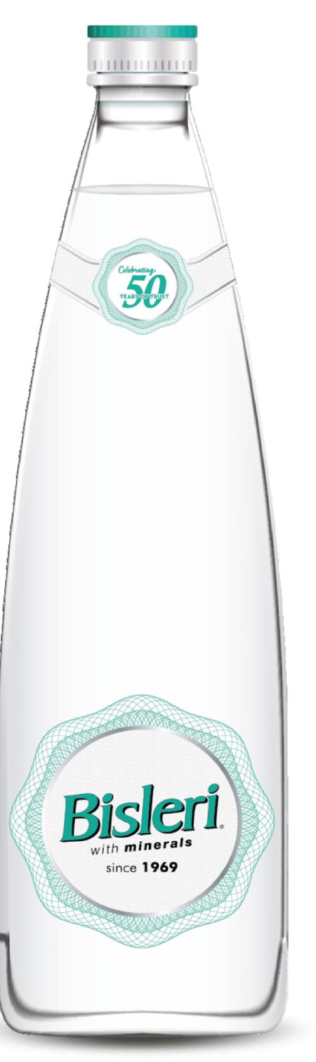 Bisleri Glass Water, 750ML