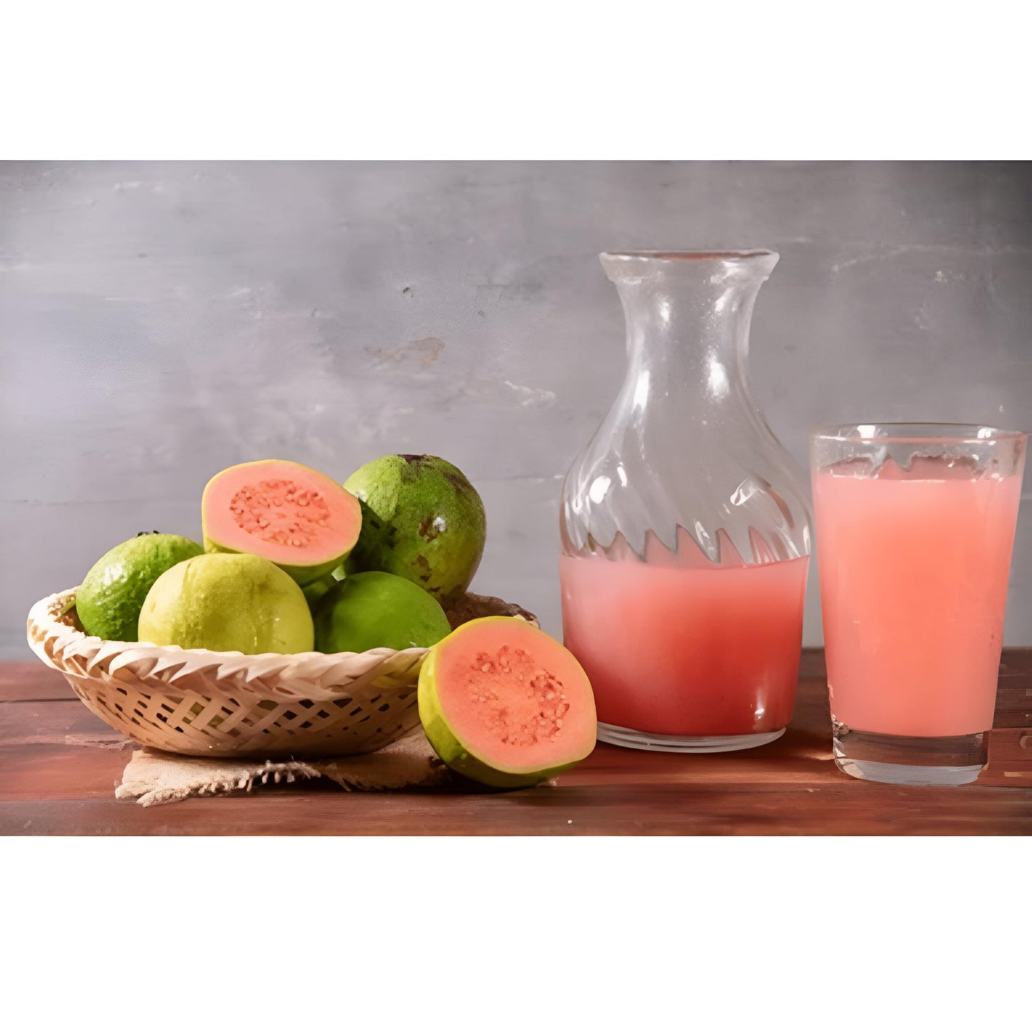 Yeshvi NATURAL Spicy Guava Powder, Instant Drink Mix Guava Powder for Juice, Cake, Jamphal for Fruit Powder make juice, 100gm