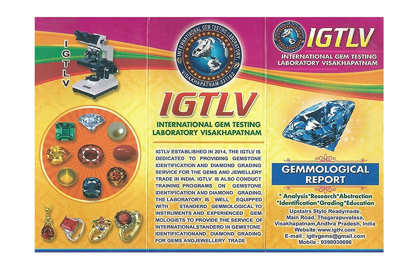 Bague Cat's Eye Stone original Lehsunia Natural Certified Loose Precious Gemstone (6.25 Carat)