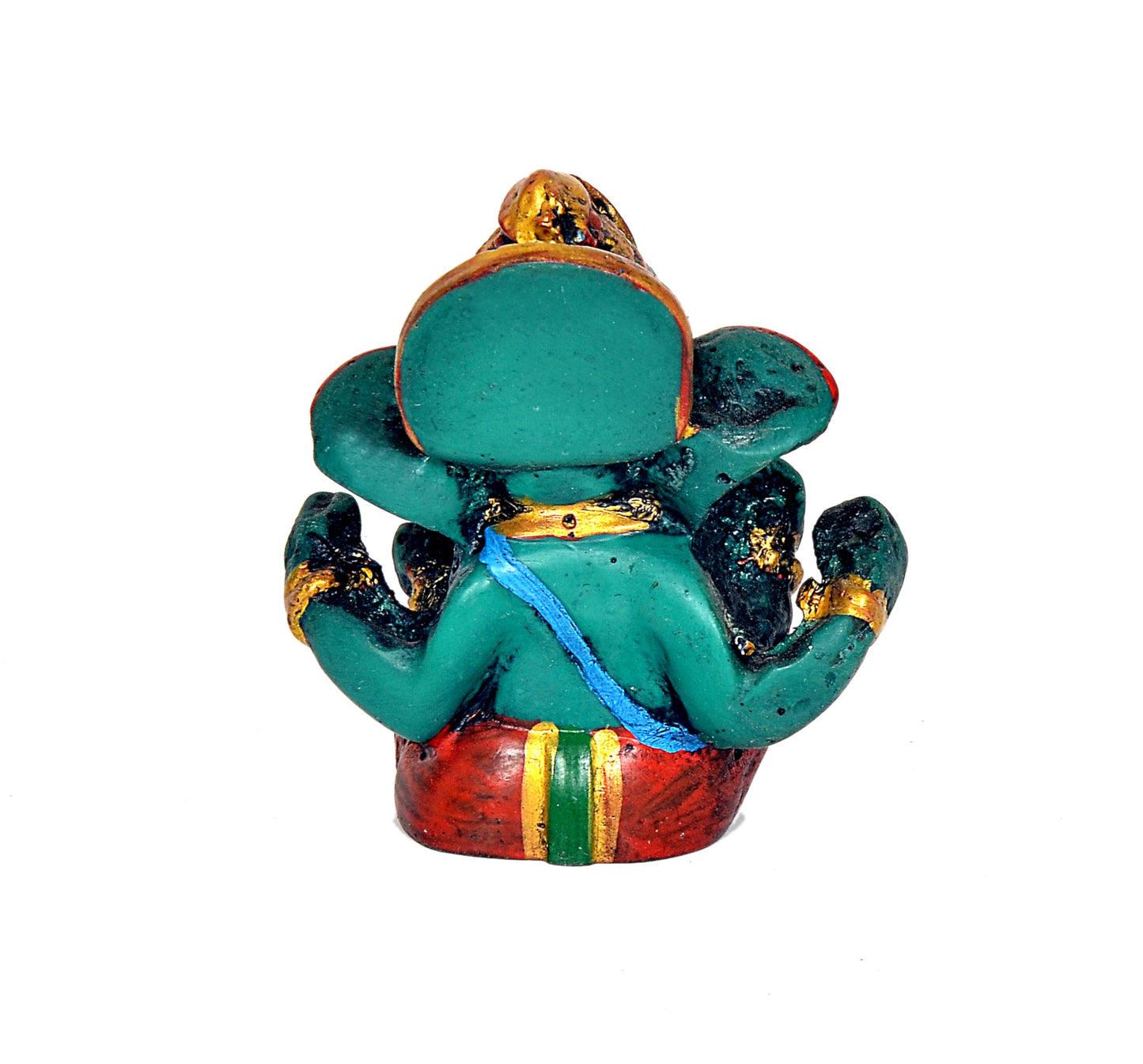 AONA Resin Lord Ganesha Ganpati Statue Idol Murti, Height : 6 cm