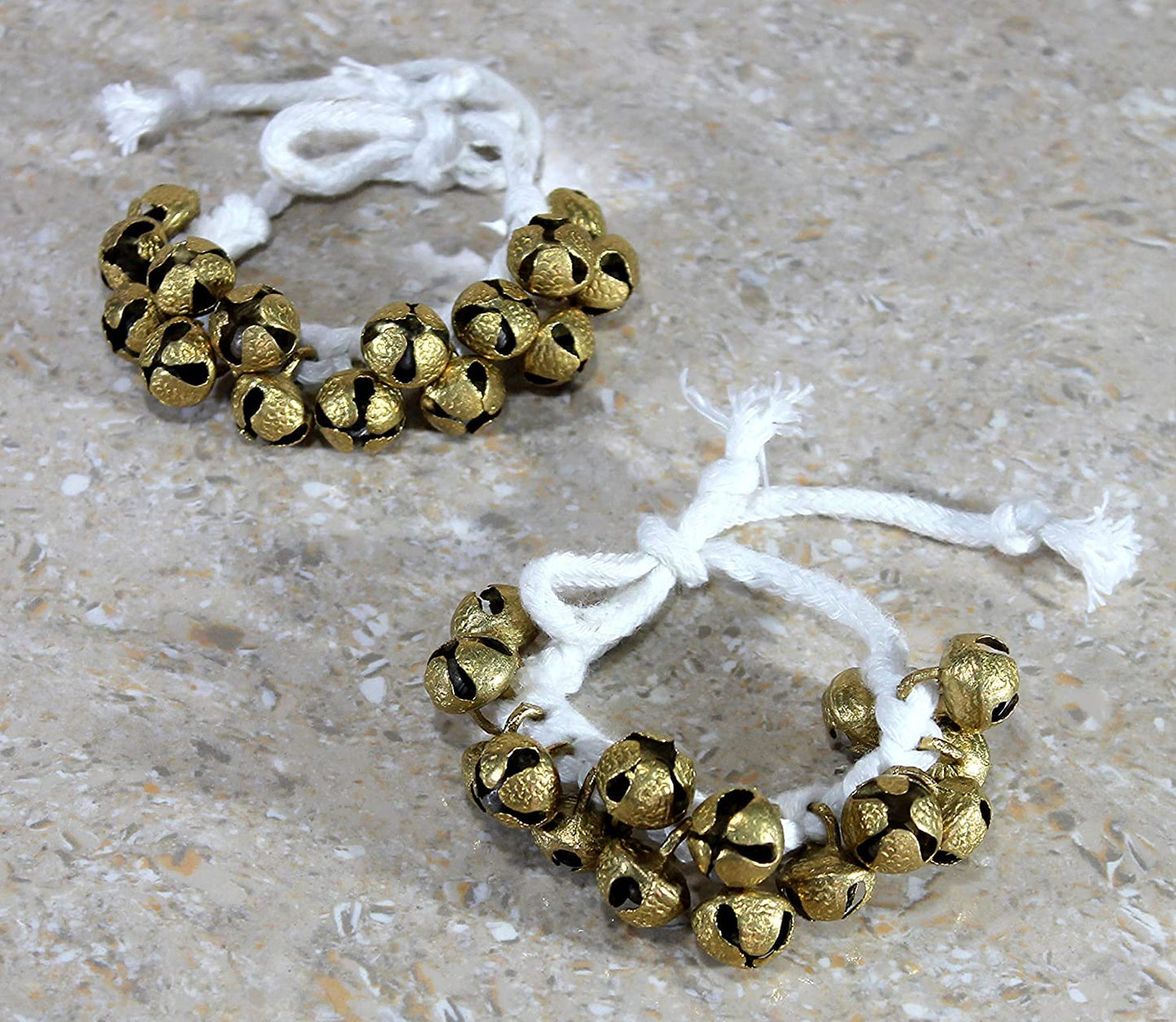 | PRANCHI | Dance Ghungroo |15 + 15| Ghungroo White Cotton String | Bell, Ghungru 1 Line White cotton string, Ghungroo 1 Line | Paijania | Pazeb | Kathak Indian Classical Dance