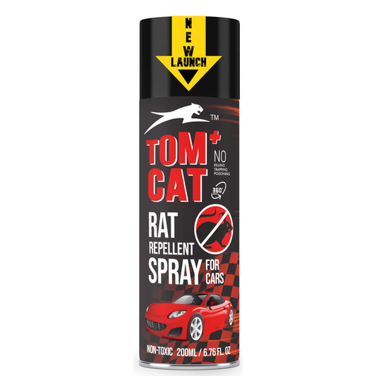 Shadow Securitronics Tom CAT No Entry Rat Repellent Spray for Cars Highly Effective with and Lasts 1 Year Leak Free Easy to Spray Nozzle 1st time in India (1)