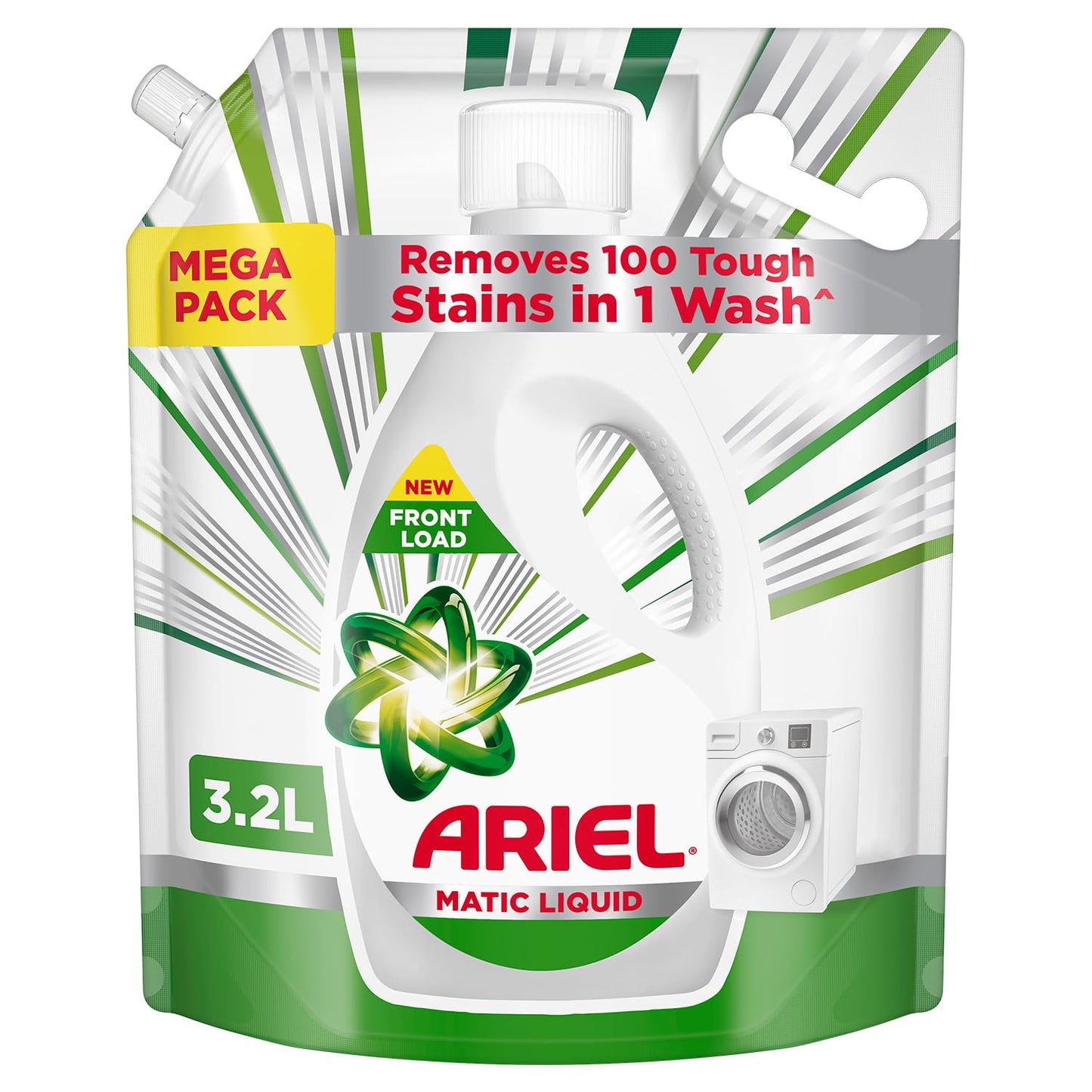 Ariel Front Load Matic Liquid Detergent 3.2Ltr