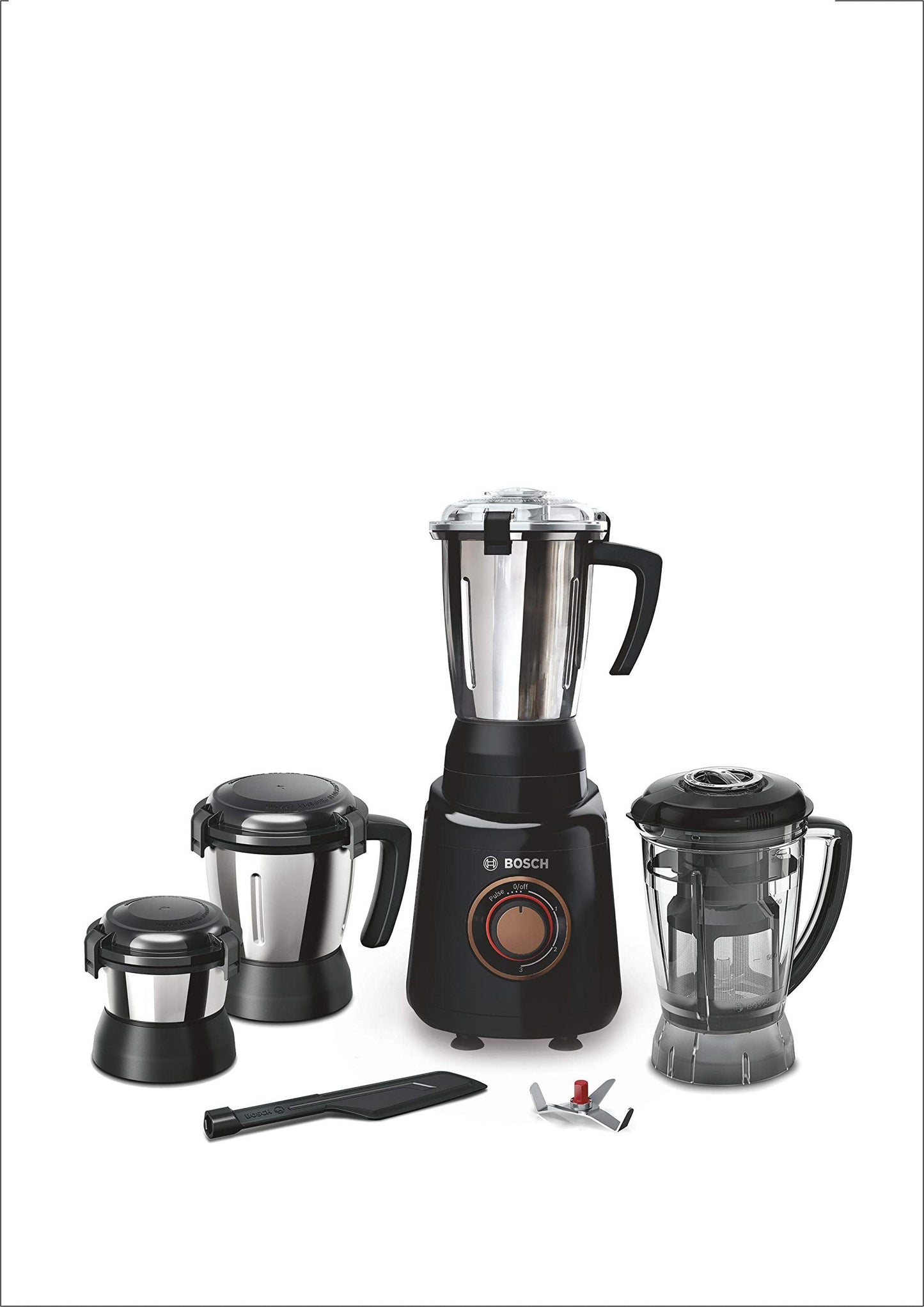 Bosch Bold 750Watt Mixer Grinder, Black