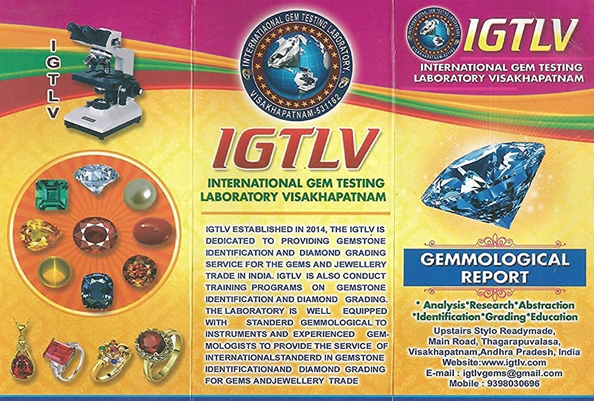 Bague Pukhraj Stone original Natural Certified yellow Sapphire Gemstone Genuine AAAA+ (4.25)