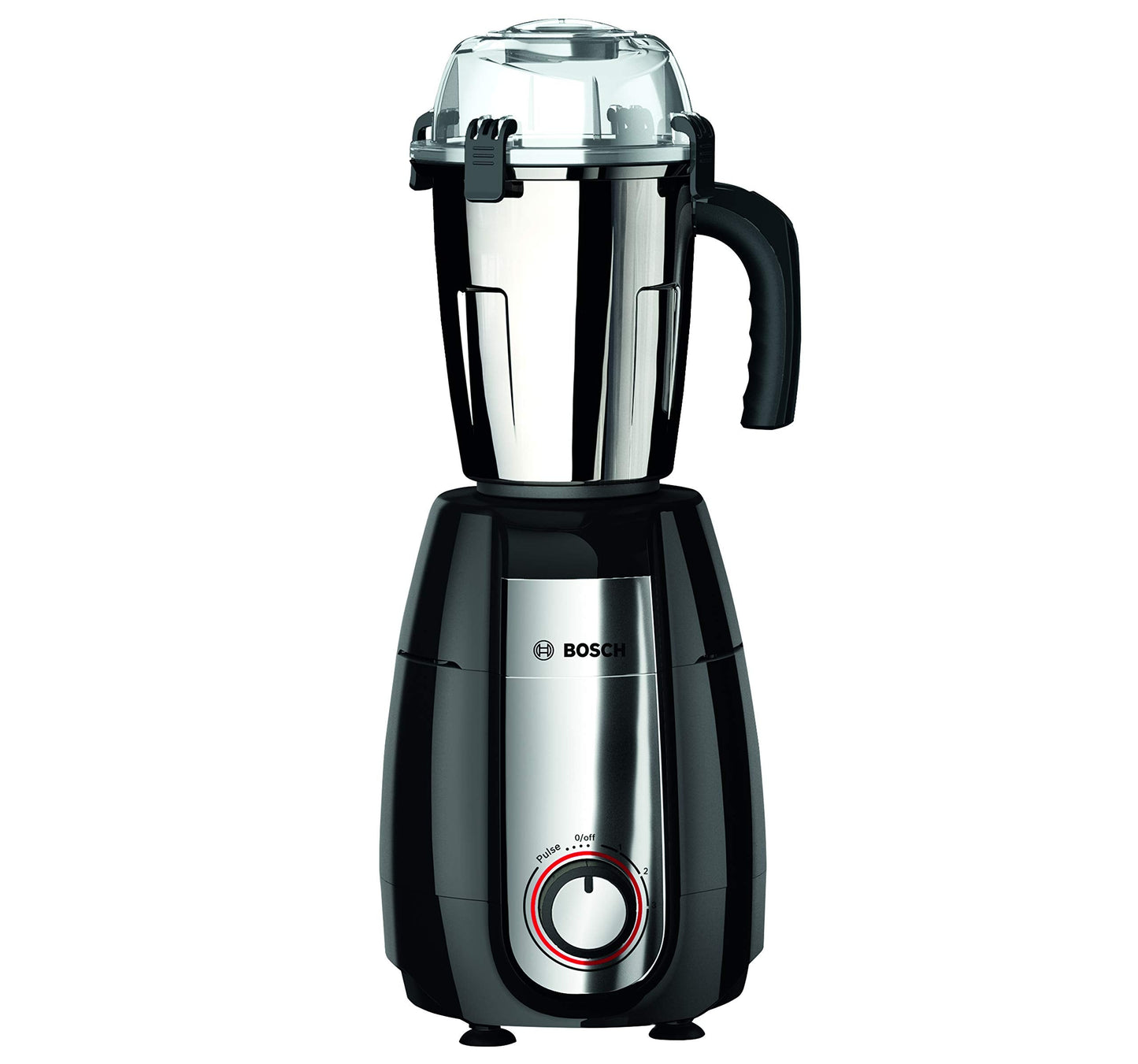 Bosch TrueMixx Pro Mixer Grinder, 1000W 4 Jars Black MGM8842MIN