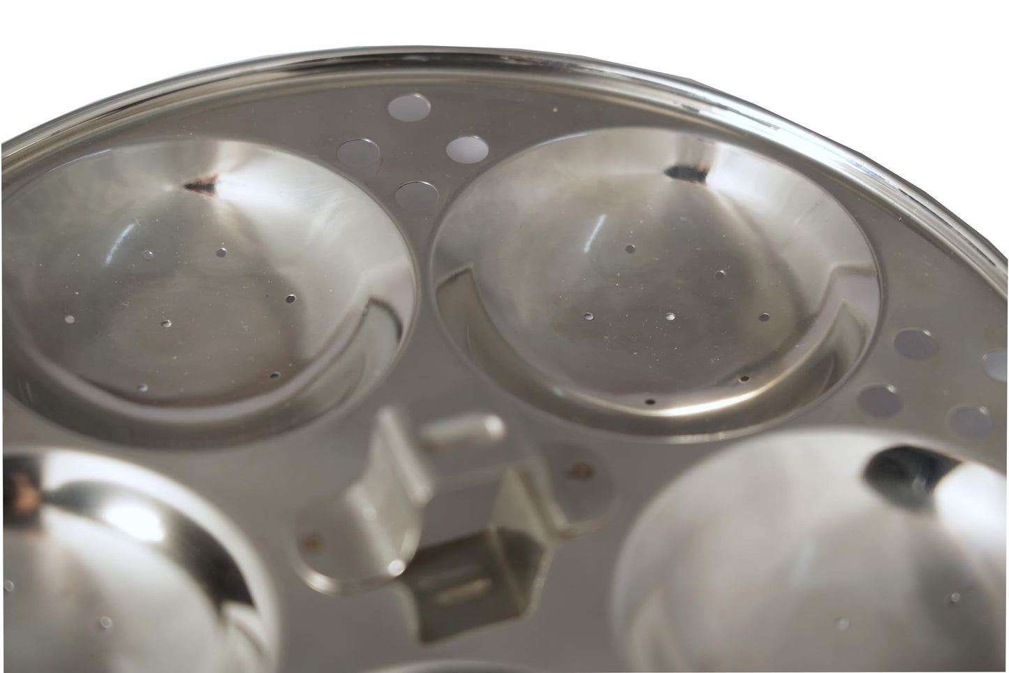 Aashita Shoppe Stainless Steel Idli Cooker/Idli Maker Makes 13 Idlis At Once Comes With 3 Plates.Gas Stove & Induction Compatible