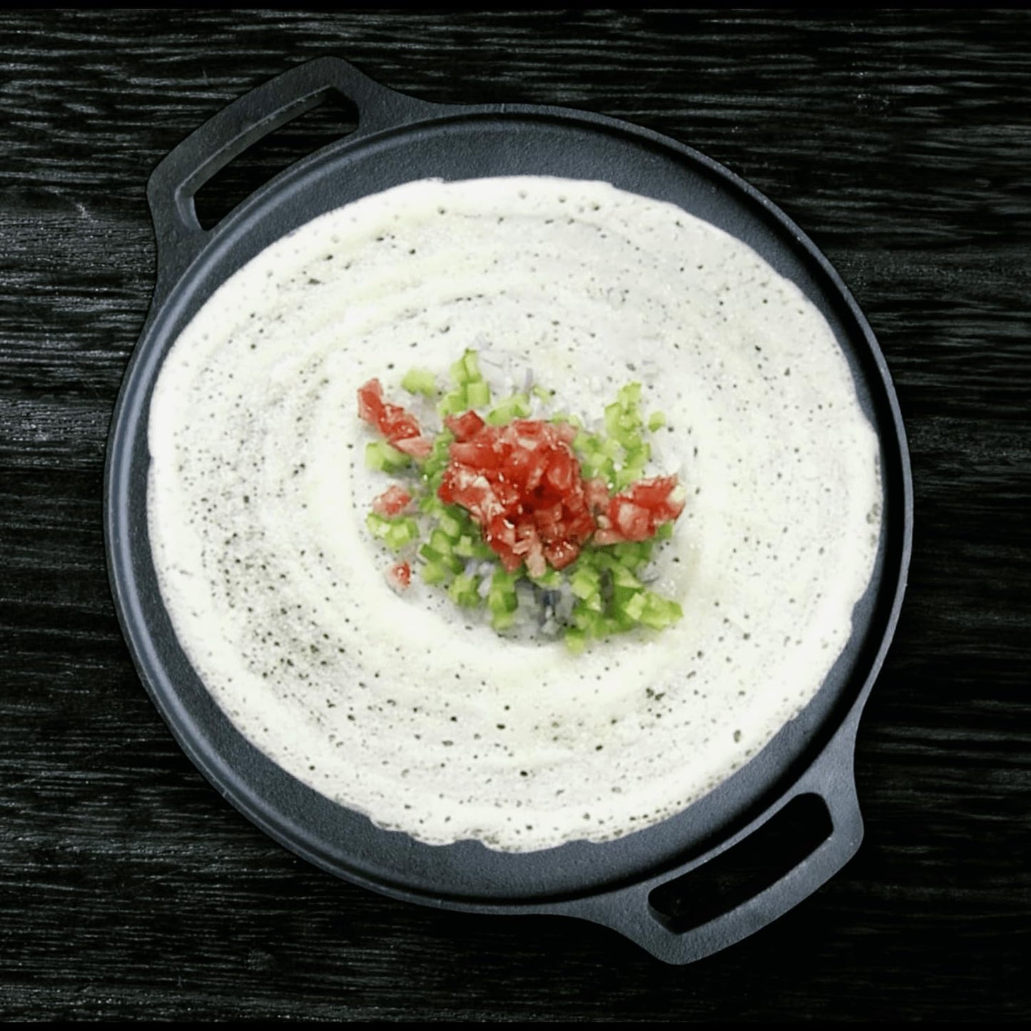 TRUSTARA Pre-Seasoned Cast Iron Tawa for Dosa/Chapathi/Roti | 29 cm, 2.7kg| Gas & Induction Stove-Friendly | Non-Stick, Pre-Seasoned Tawa, Long Lasting & Toxin-Free, No Chemical Coating, Black -A7