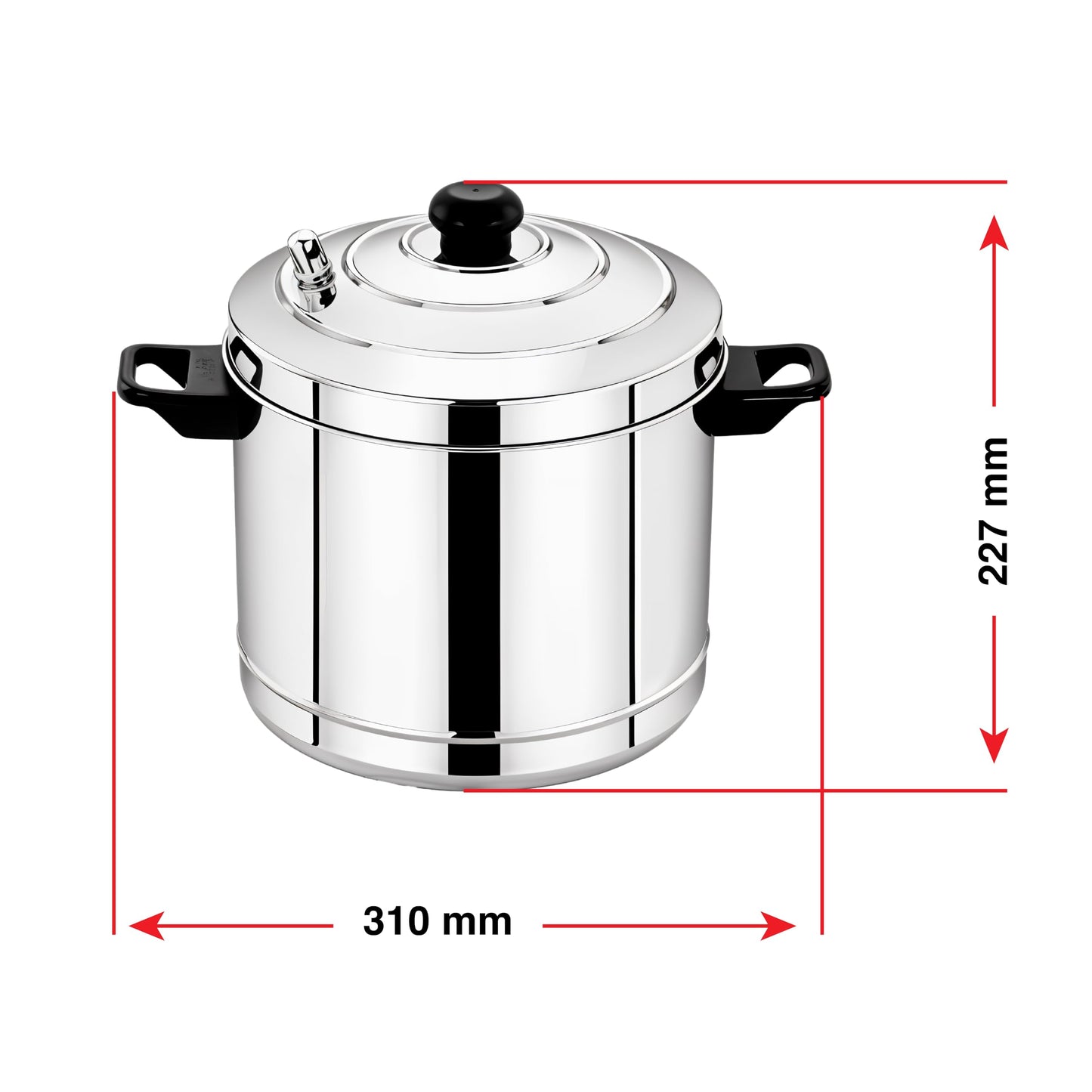 Thangam Stainless Steel Idli Maker Non Stick Idly Cooker/Steamer, Silver (Silver(6 Plates))