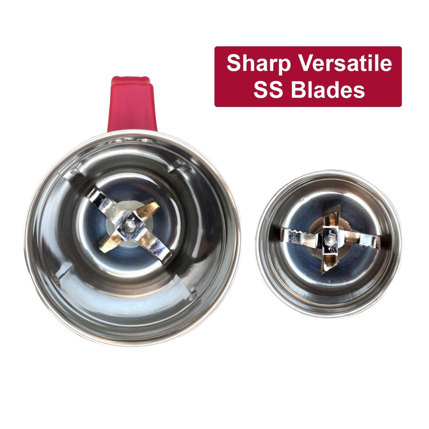 Activa Pluto 2 Jar 500 Watts Mixer Grinder (18 MM) Heavy Duty Motor Grinder (ABS BODY) comes with 3 year warranty