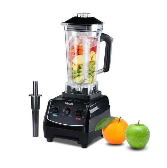 AGARO Grand Professional Blender/Grinder/Mixer, 2000 watts, 2 Litres BPA Free Jar, Commercial heavy duty blender, High Power & Speed Blender, 100% Copper Motor, Pulse Function, 8 Leaf SS Blade