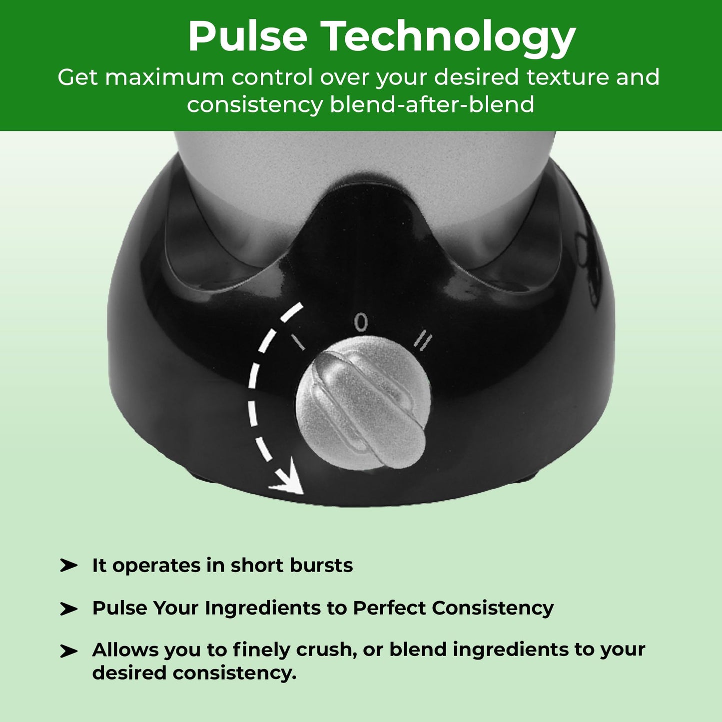 Balzano Bullet Mixer Grinder 500W, 5 Years Motor Warranty, 3 Jars, 2 Blades, 2 Lids, Italian Premium Brand, Pulse Function, Blender for Smoothies and Juices/Smoothie Maker