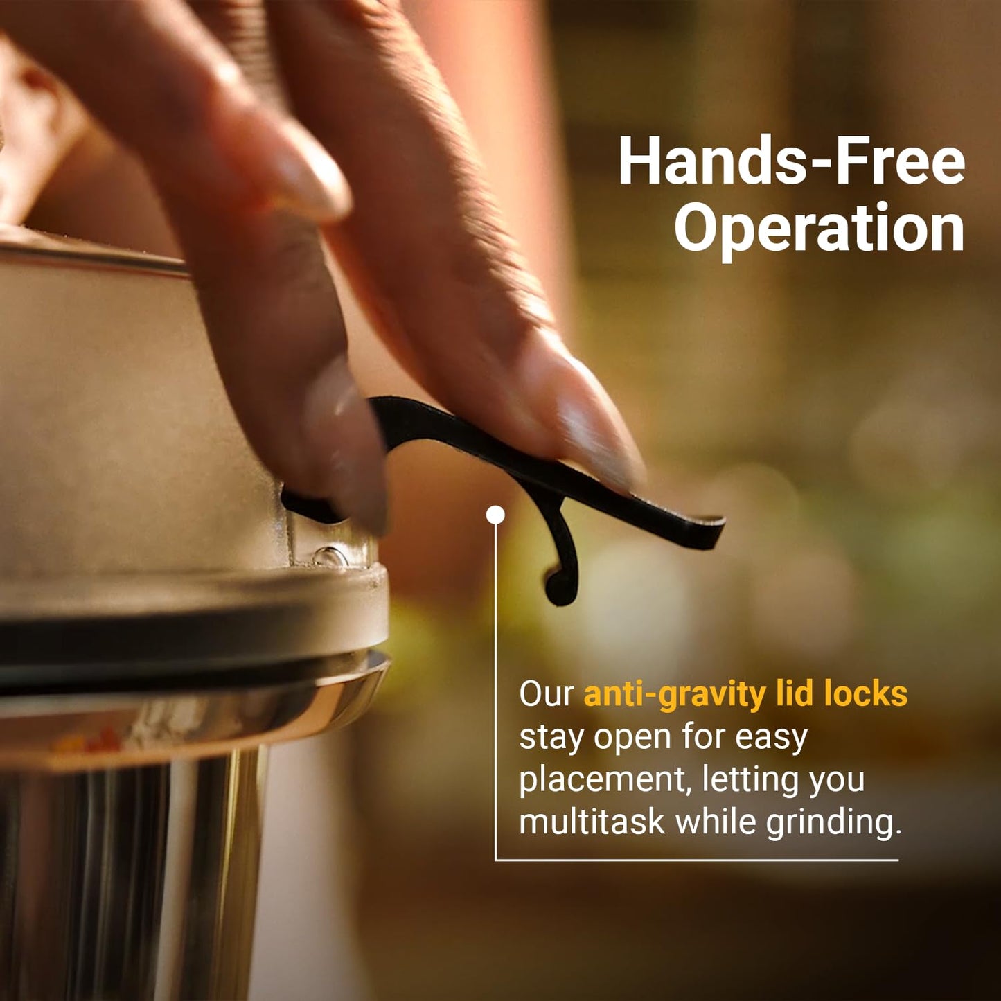 Atomberg Zenova Mixer Grinder with Unique Coarse Mode | Advanced Safety Features | 4 Jars including Chopper Jar with Hands Free Operation (Red Wine)