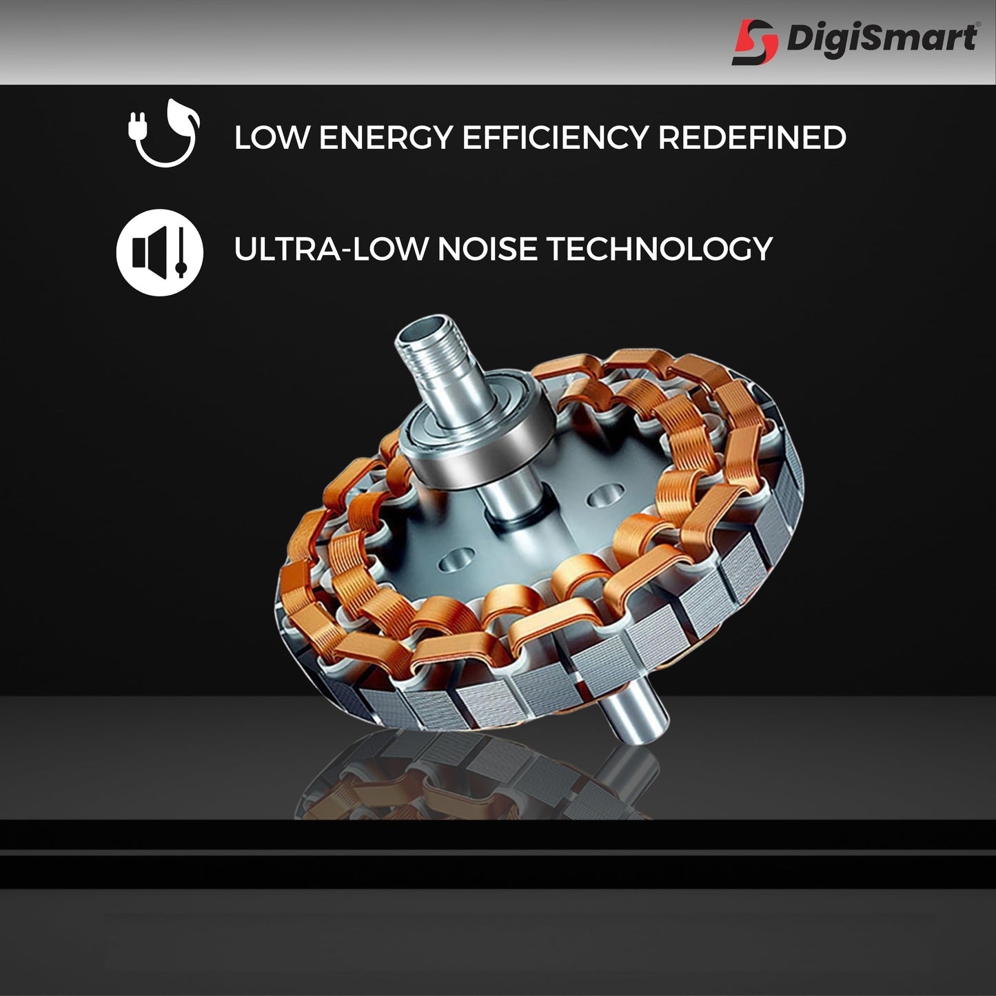 ACTIVA 850 RPM HIGH Speed Galaxy-1 (600 MM) 4 Blades Anti dust coating Ceiling Fan with 2 Years Warranty (Deco Brown)