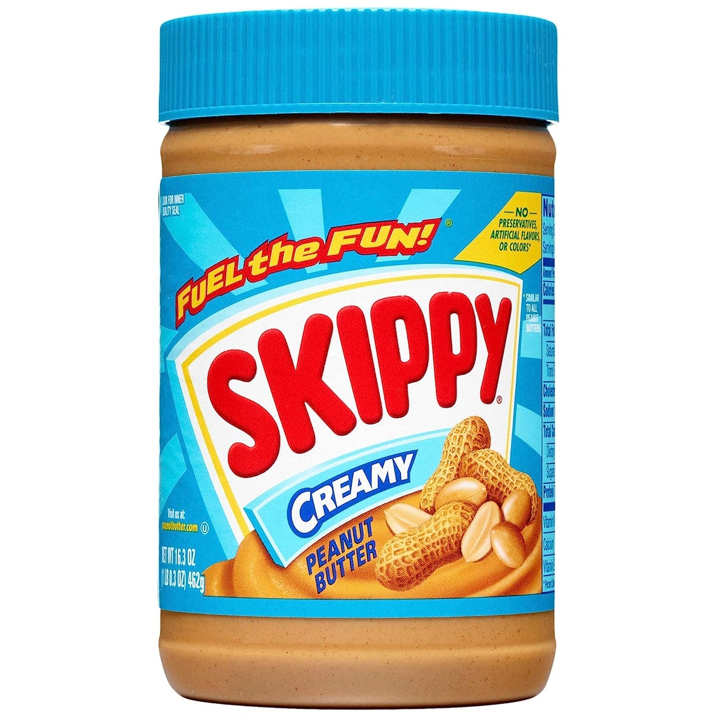Skippy Peanut Butter Creamy, 462G