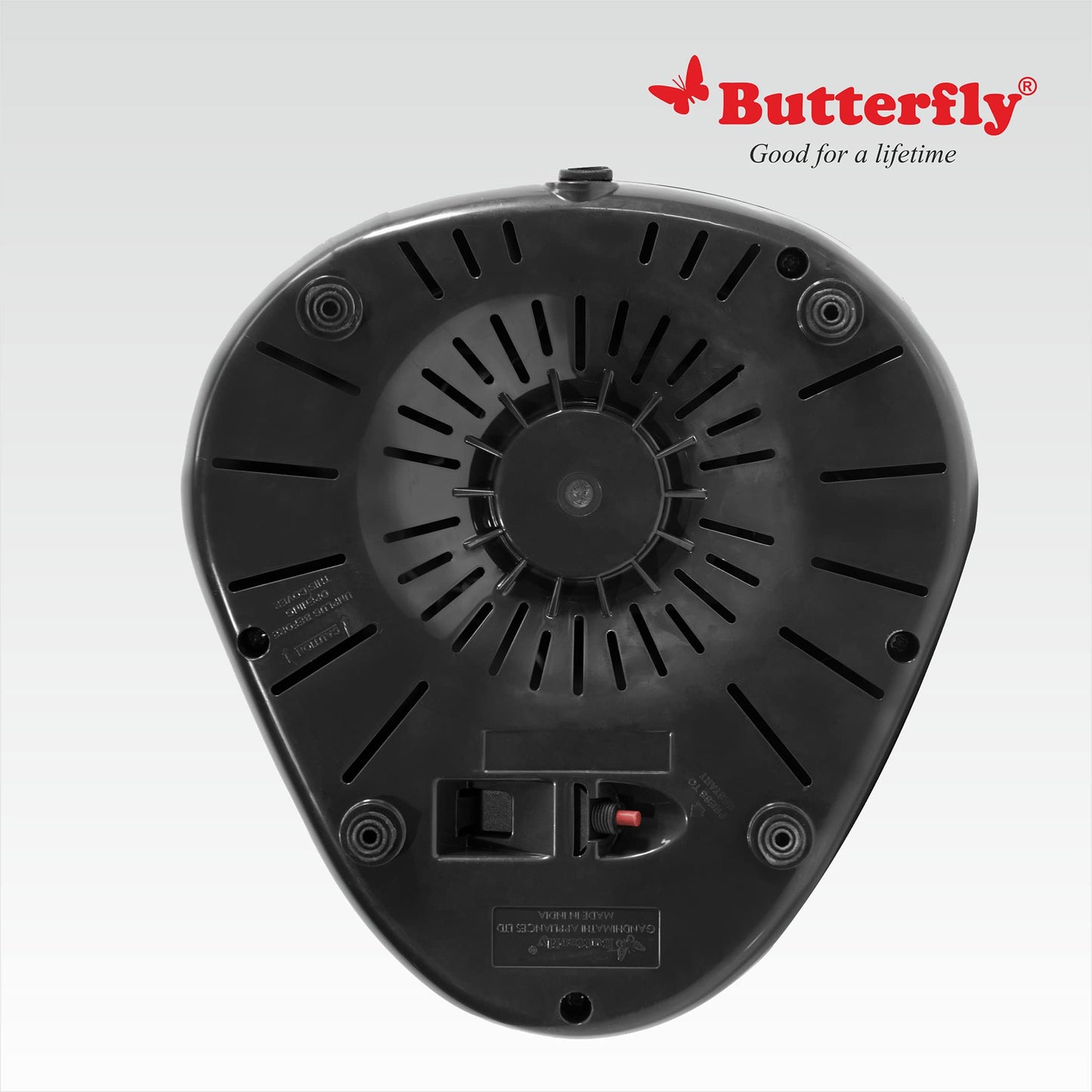 Butterfly Hero 500W Mixer Grinder And Vegetable Chopper, Grey - 500 Watts