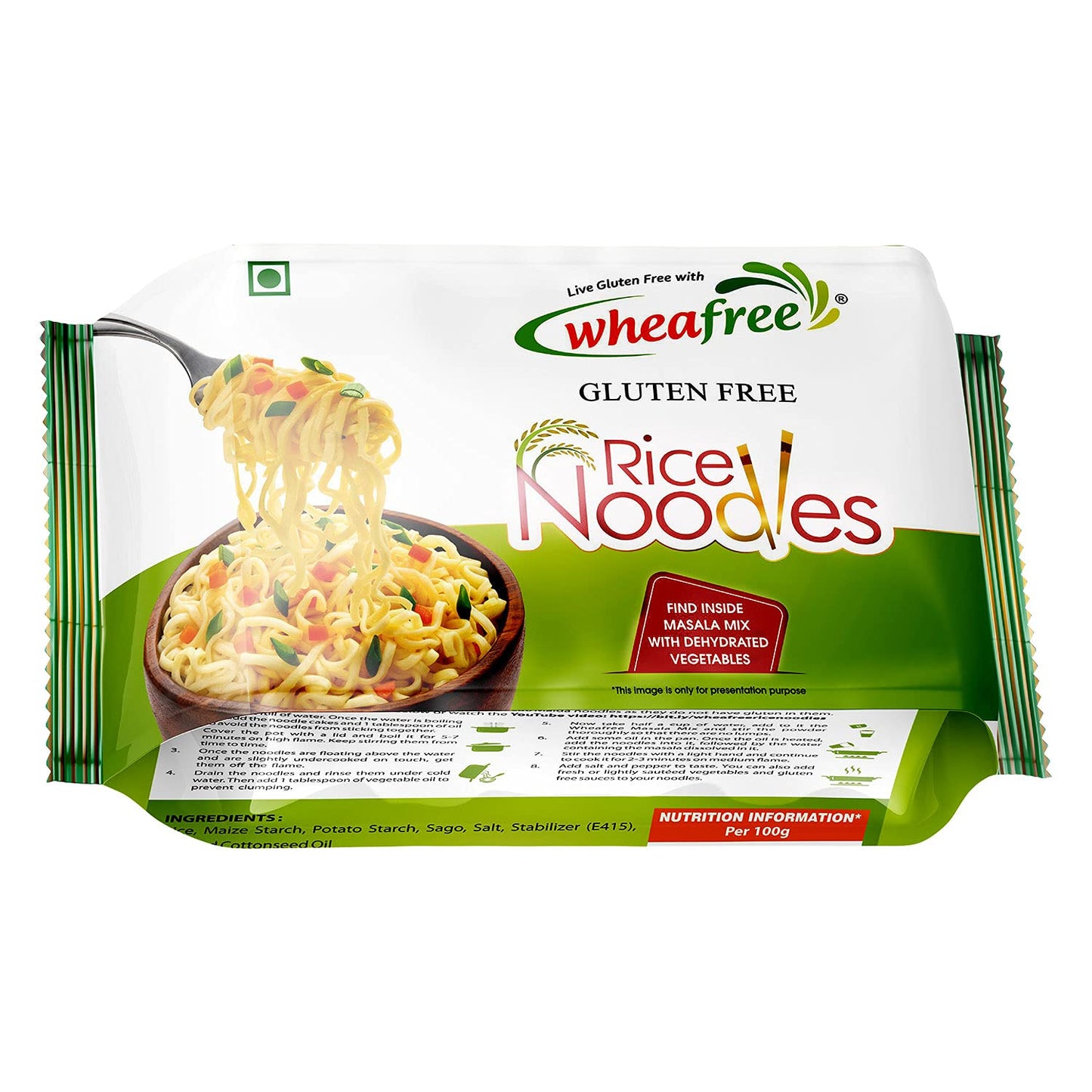 25x Wheafree Gluten-free Rice Noodles (200g Pack) | Lactose Free - Pack of 25