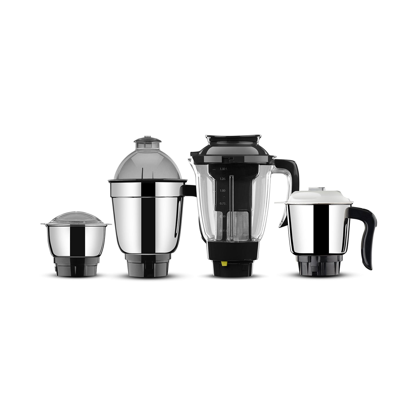 Butterfly Jet Elite Mixer Grinder, 750W, 4 Jars (Grey)