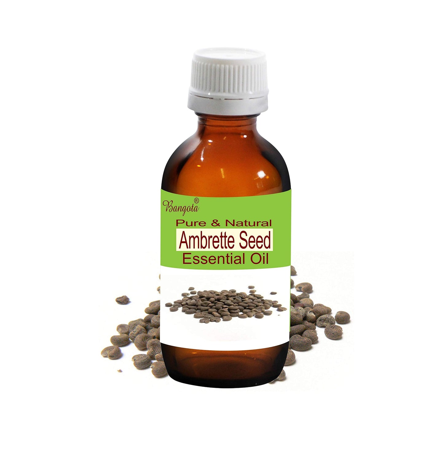 Bangota Ambrette Seed Pure & Natural Essential Oil (Abelmoschus moschatus) (50 ml (1.70 Oz)